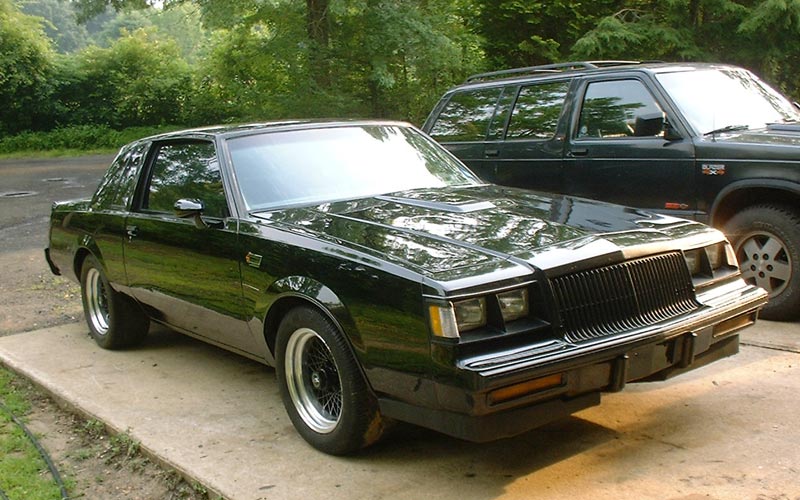 black 1986 Buick Grand National TSM -TAI 
